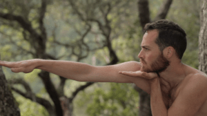 Natan Daskal, Tamalpa core faculty, dancing in nature